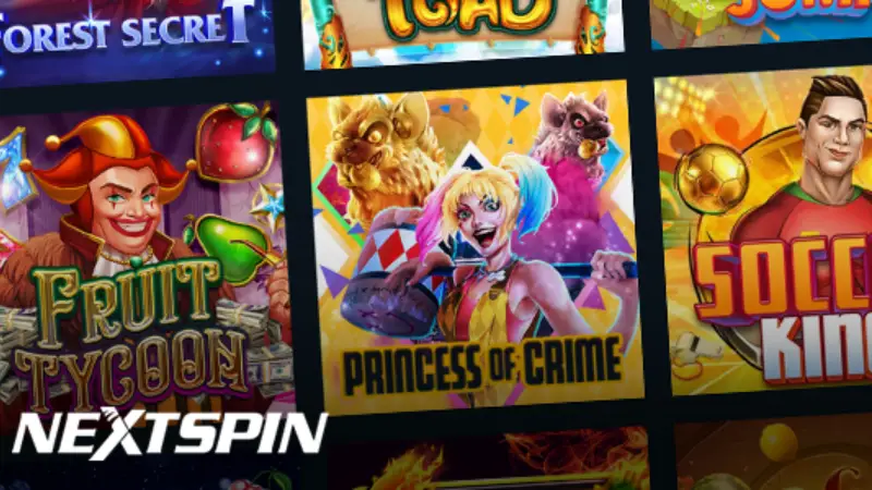 รวมเกมสล็อตออนไลน์ค่าย Nextspin ที่ฮอตฮิตตลอดกาล